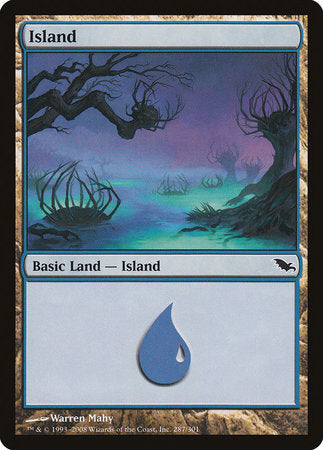 Island (287) [Shadowmoor] | Cracking-Singles