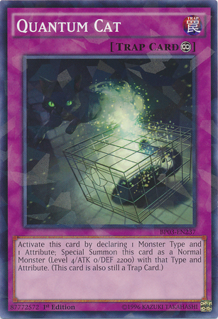 Quantum Cat [BP03-EN237] Shatterfoil Rare | Cracking-Singles