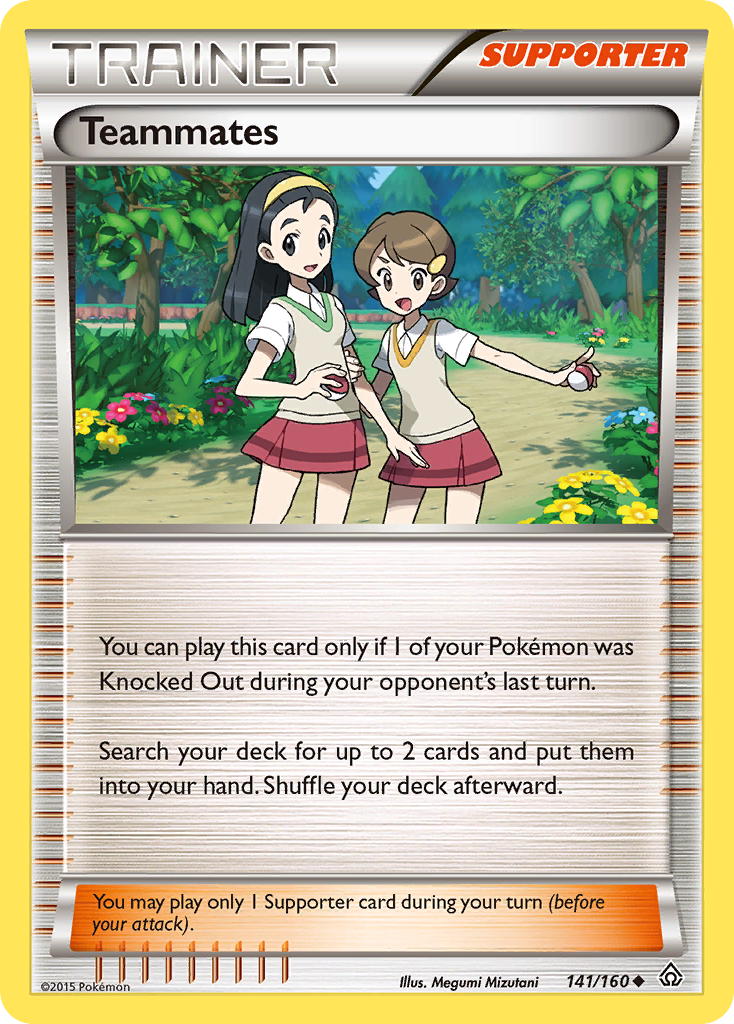 Teammates (141/160) [XY: Primal Clash] | Cracking-Singles