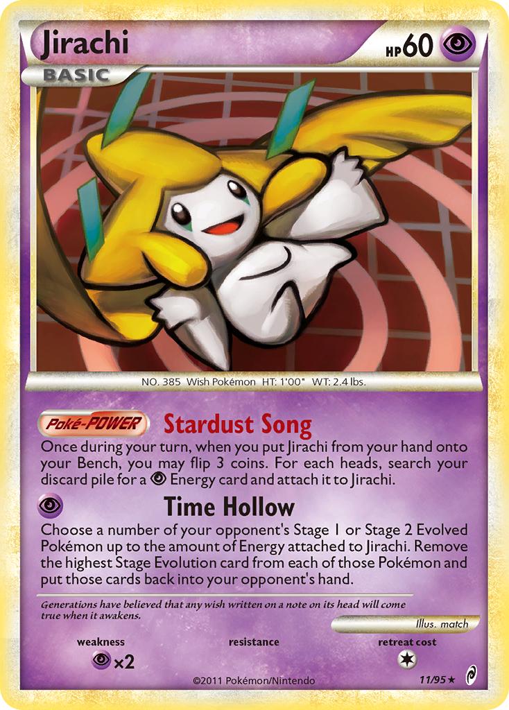 Jirachi (11/95) [HeartGold & SoulSilver: Call of Legends] | Cracking-Singles