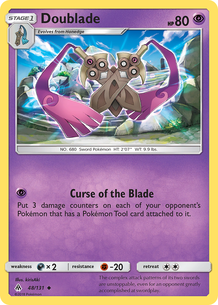 Doublade (48/131) [Sun & Moon: Forbidden Light] | Cracking-Singles