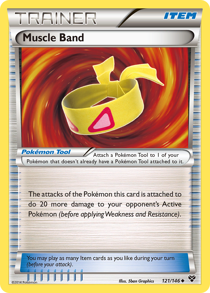 Muscle Band (121/146) [XY: Base Set] | Cracking-Singles