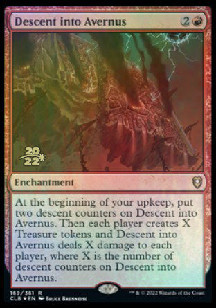 Descent into Avernus [Commander Legends: Battle for Baldur's Gate Prerelease Promos] | Cracking-Singles