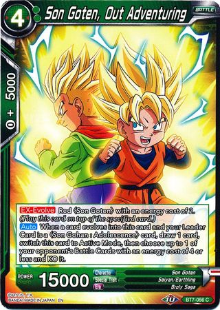 Son Goten, Out Adventuring [BT7-056] | Cracking-Singles