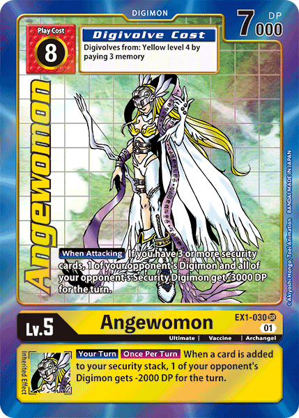 Angewomon [EX1-030] (Alternate Art) [Classic Collection] | Cracking-Singles