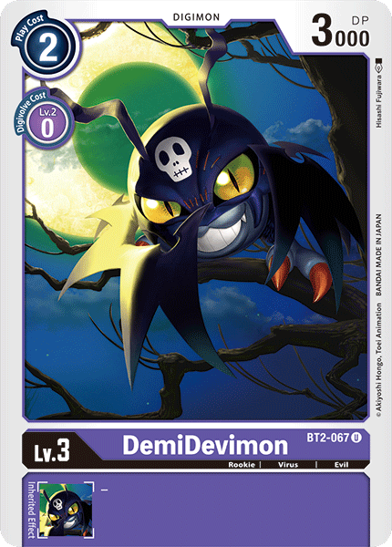 DemiDevimon [BT2-067] [Release Special Booster Ver.1.0] | Cracking-Singles