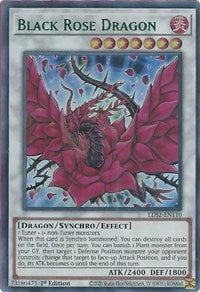 Black Rose Dragon (Green) [LDS2-EN110] Ultra Rare | Cracking-Singles