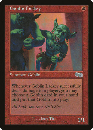 Goblin Lackey [Urza's Saga] | Cracking-Singles