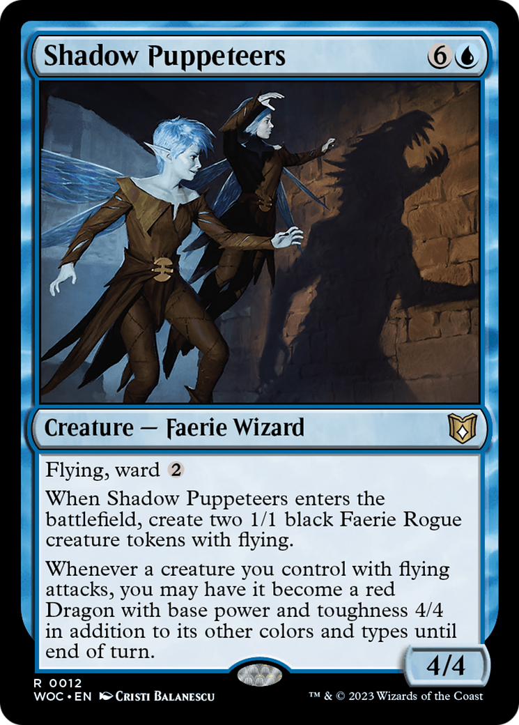 Shadow Puppeteers [Wilds of Eldraine Commander] | Cracking-Singles