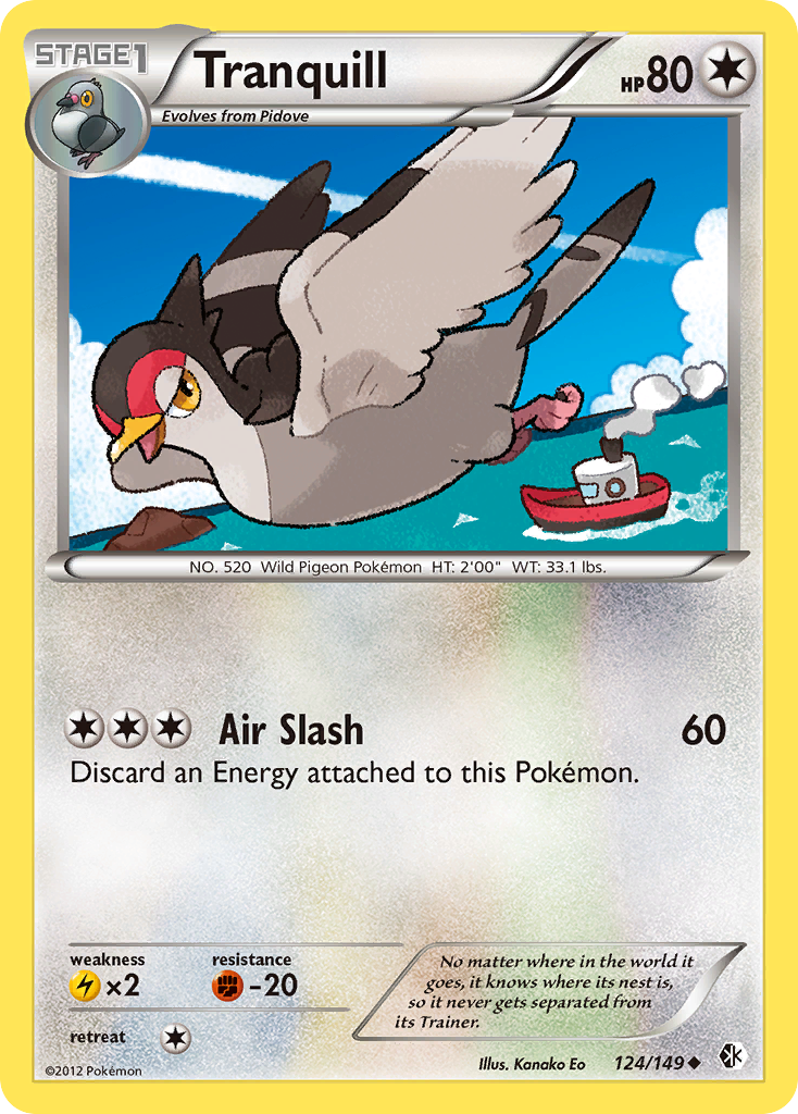 Tranquill (124/149) [Black & White: Boundaries Crossed] | Cracking-Singles