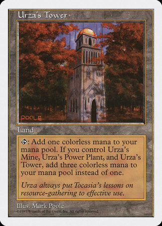 Urza's Tower [Fifth Edition] | Cracking-Singles