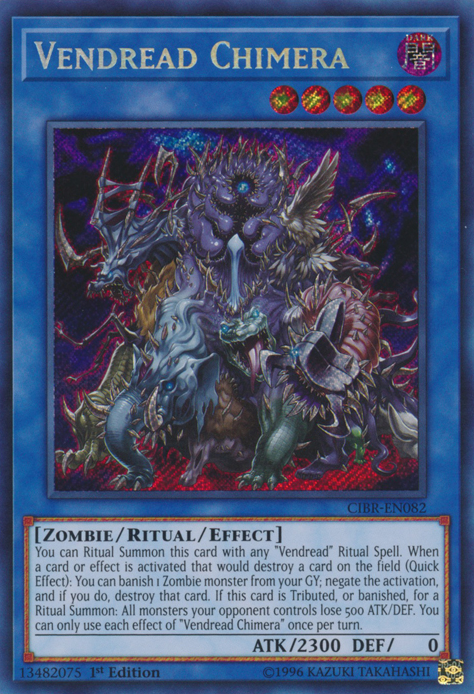 Vendread Chimera [CIBR-EN082] Secret Rare | Cracking-Singles