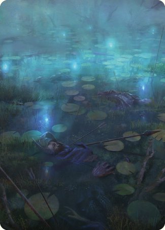 The Dead Marshes Art Card [The Lord of the Rings: Tales of Middle-earth Art Series] | Cracking-Singles