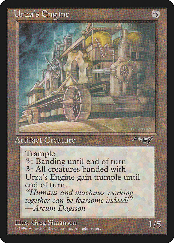 Urza's Engine [Alliances] | Cracking-Singles