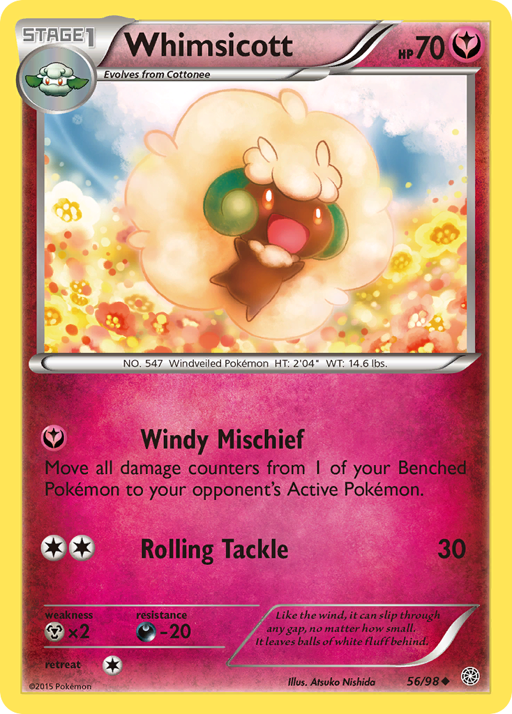 Whimsicott (56/98) [XY: Ancient Origins] | Cracking-Singles