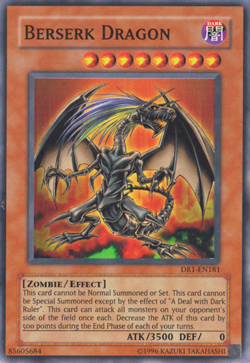 Berserk Dragon [DR1-EN181] Super Rare | Cracking-Singles