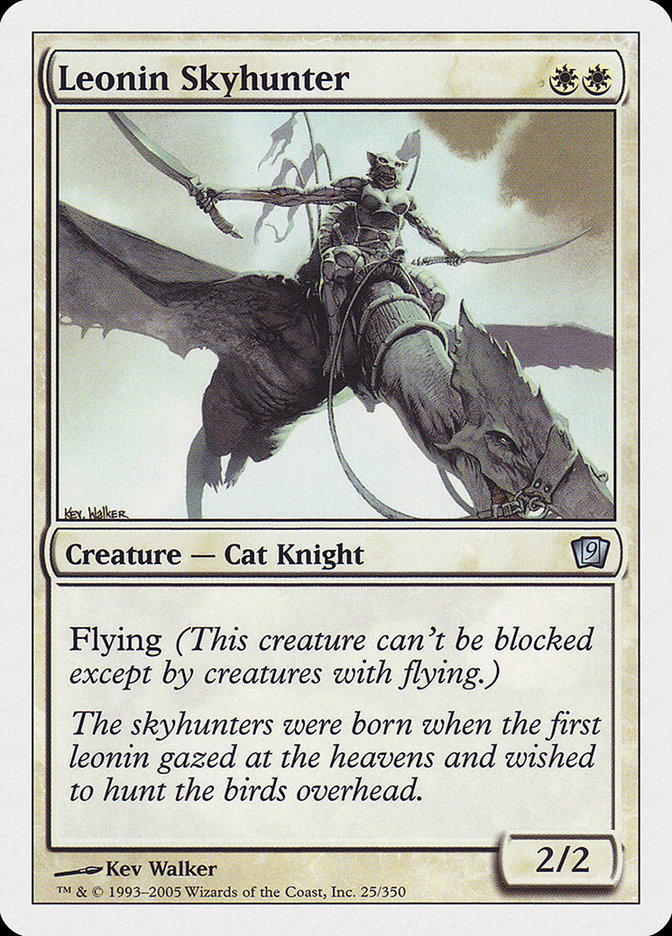 Leonin Skyhunter [Ninth Edition] | Cracking-Singles