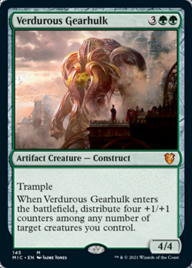 Verdurous Gearhulk [Innistrad: Midnight Hunt Commander] | Cracking-Singles