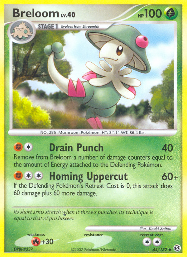 Breloom (45/132) [Diamond & Pearl: Secret Wonders] | Cracking-Singles