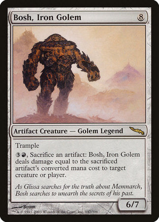 Bosh, Iron Golem [Mirrodin] | Cracking-Singles