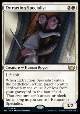 Extraction Specialist (Promo Pack) [Streets of New Capenna Promos] | Cracking-Singles