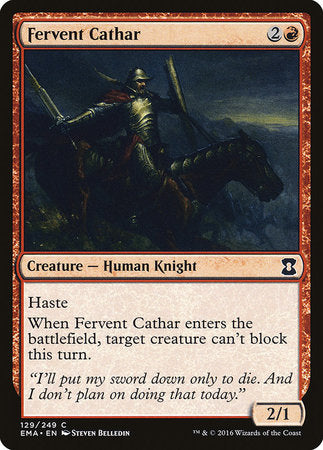 Fervent Cathar [Eternal Masters] | Cracking-Singles