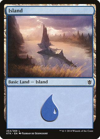 Island (254) [Khans of Tarkir] | Cracking-Singles