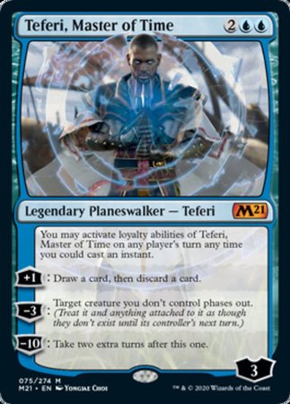 Teferi, Master of Time [Core Set 2021] | Cracking-Singles