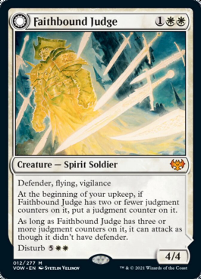 Faithbound Judge // Sinner's Judgment [Innistrad: Crimson Vow] | Cracking-Singles