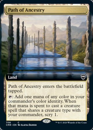 Path of Ancestry (Extended Art) [Commander Legends] | Cracking-Singles