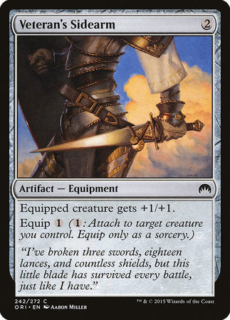 Veteran's Sidearm [Magic Origins] | Cracking-Singles