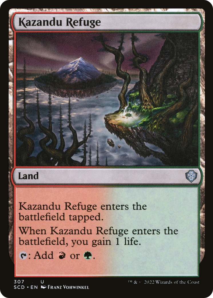 Kazandu Refuge [Starter Commander Decks] | Cracking-Singles