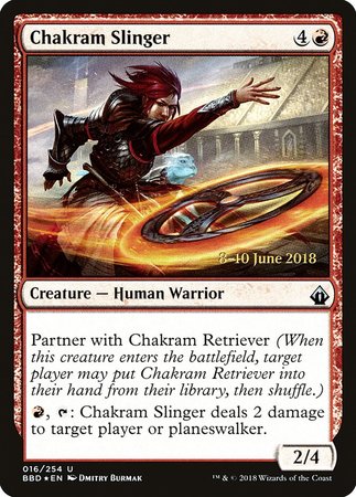 Chakram Slinger [Battlebond Promos] | Cracking-Singles