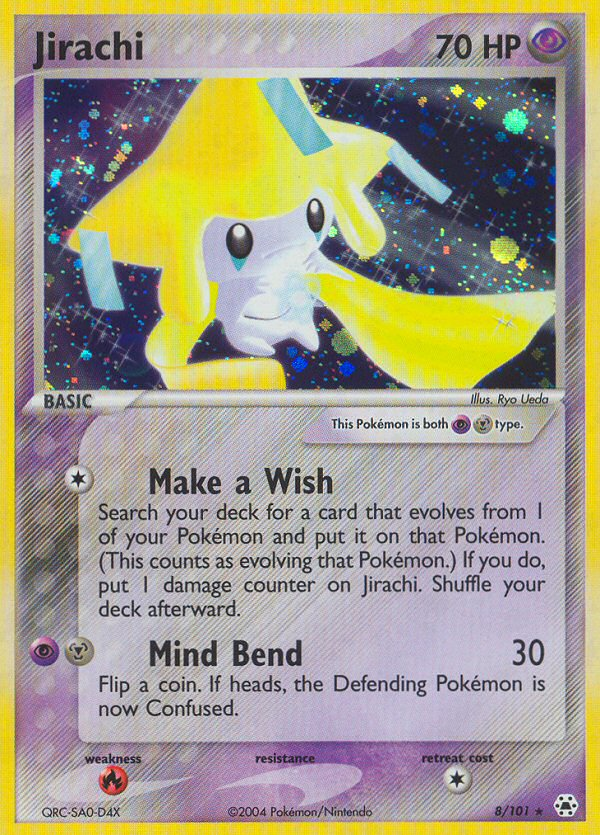 Jirachi (8/101) [EX: Hidden Legends] | Cracking-Singles