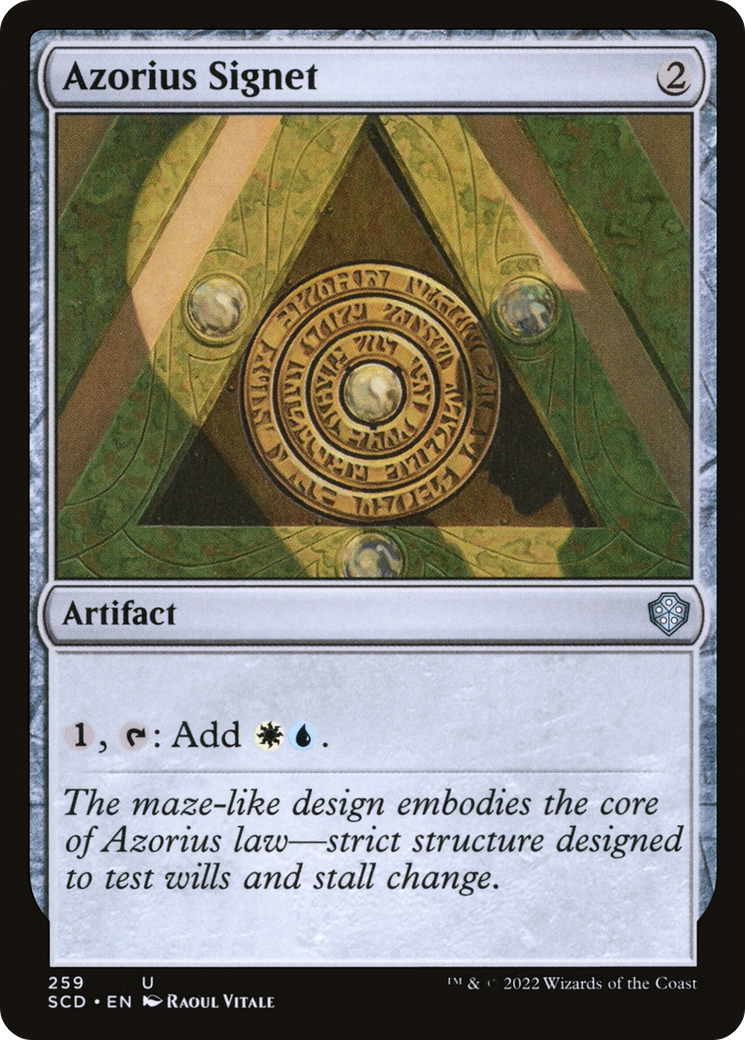 Azorius Signet [Starter Commander Decks] | Cracking-Singles