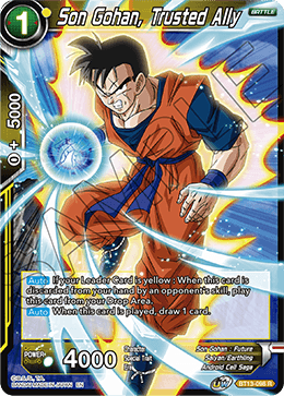 Son Gohan, Trusted Ally (Rare) [BT13-098] | Cracking-Singles