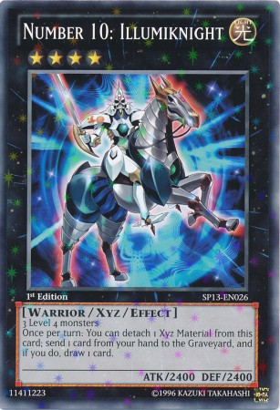 Number 10: Illumiknight [SP13-EN026] Starfoil Rare | Cracking-Singles