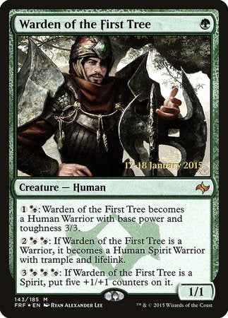 Warden of the First Tree [Fate Reforged Promos] | Cracking-Singles