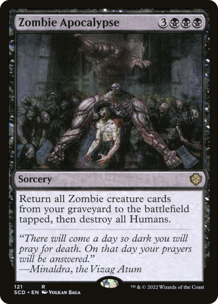 Zombie Apocalypse [Starter Commander Decks] | Cracking-Singles