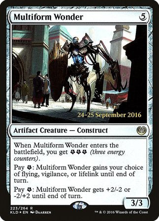 Multiform Wonder [Kaladesh Promos] | Cracking-Singles