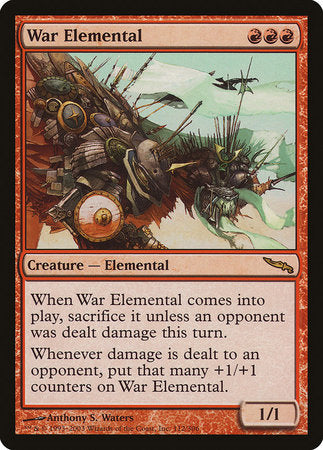 War Elemental [Mirrodin] | Cracking-Singles