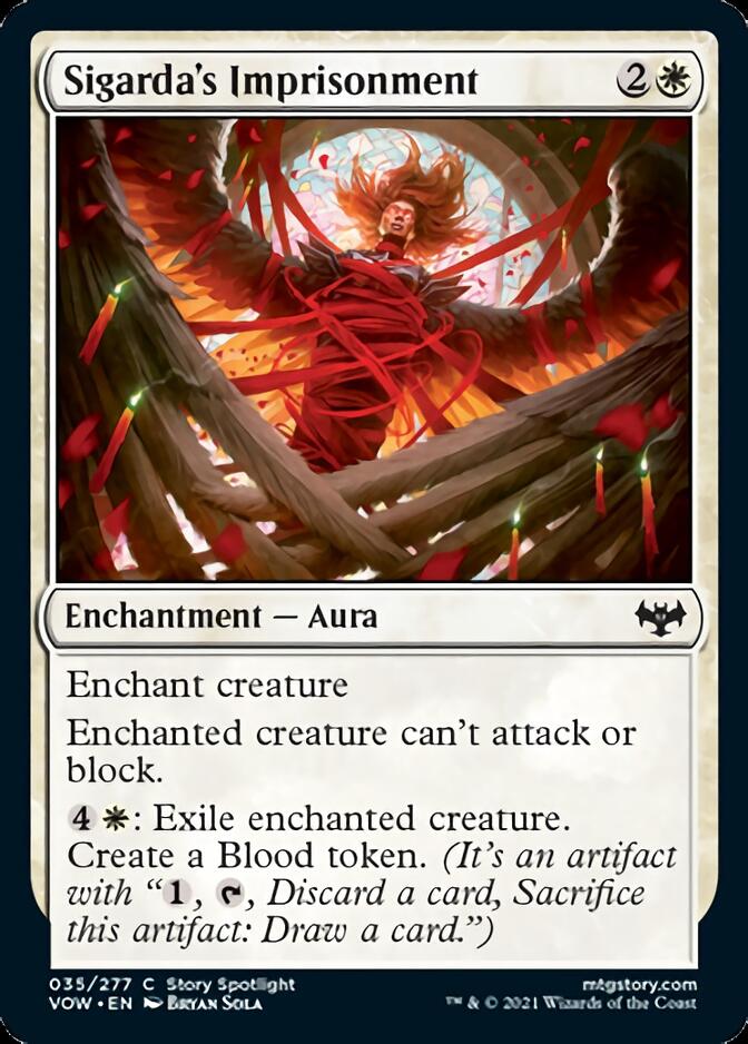 Sigarda's Imprisonment [Innistrad: Crimson Vow] | Cracking-Singles