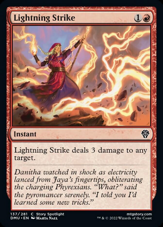 Lightning Strike [Dominaria United] | Cracking-Singles