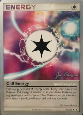 Call Energy (92/100) (Psychic Lock - Jason Klaczynski) [World Championships 2008] | Cracking-Singles