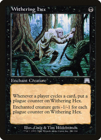 Withering Hex [Onslaught] | Cracking-Singles