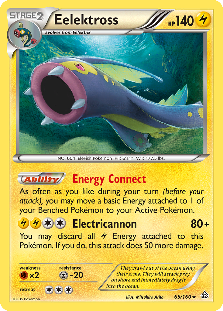 Eelektross (65/160) [XY: Primal Clash] | Cracking-Singles