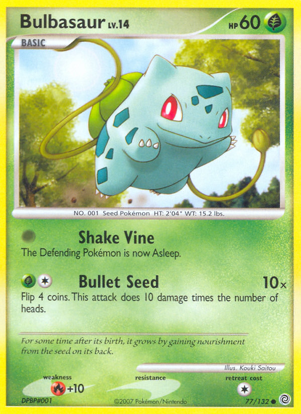 Bulbasaur (77/132) [Diamond & Pearl: Secret Wonders] | Cracking-Singles