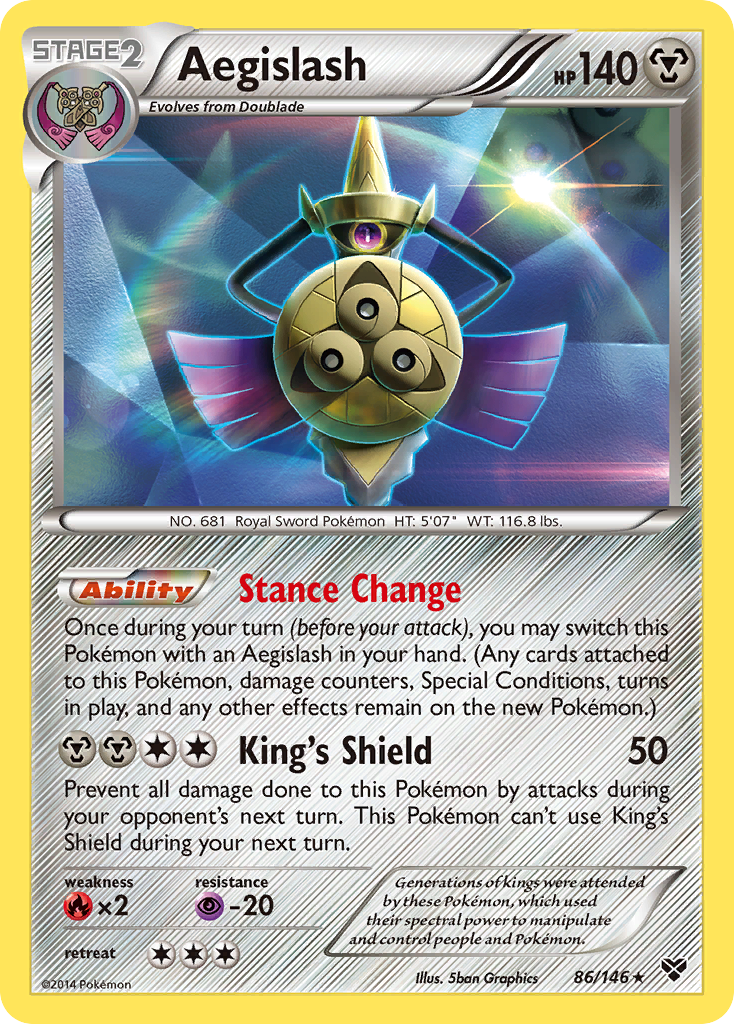 Aegislash (86/146) [XY: Base Set] | Cracking-Singles