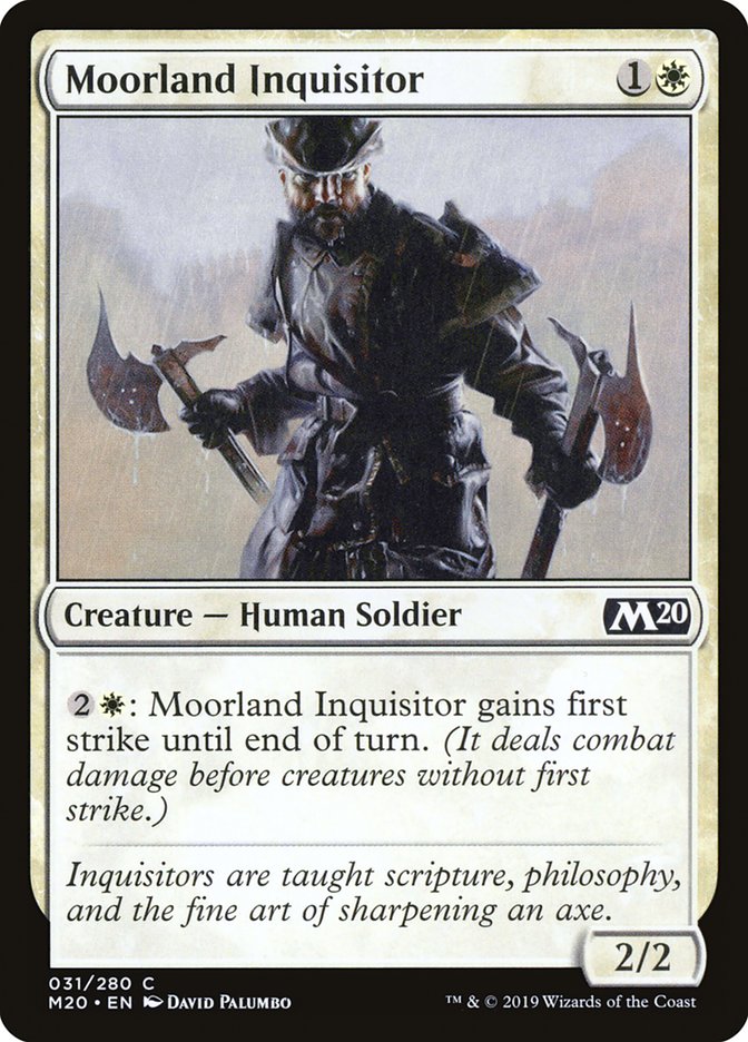 Moorland Inquisitor [Core Set 2020] | Cracking-Singles