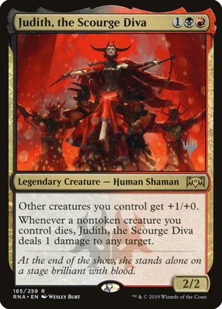 Judith, the Scourge Diva [Ravnica Allegiance Promos] | Cracking-Singles